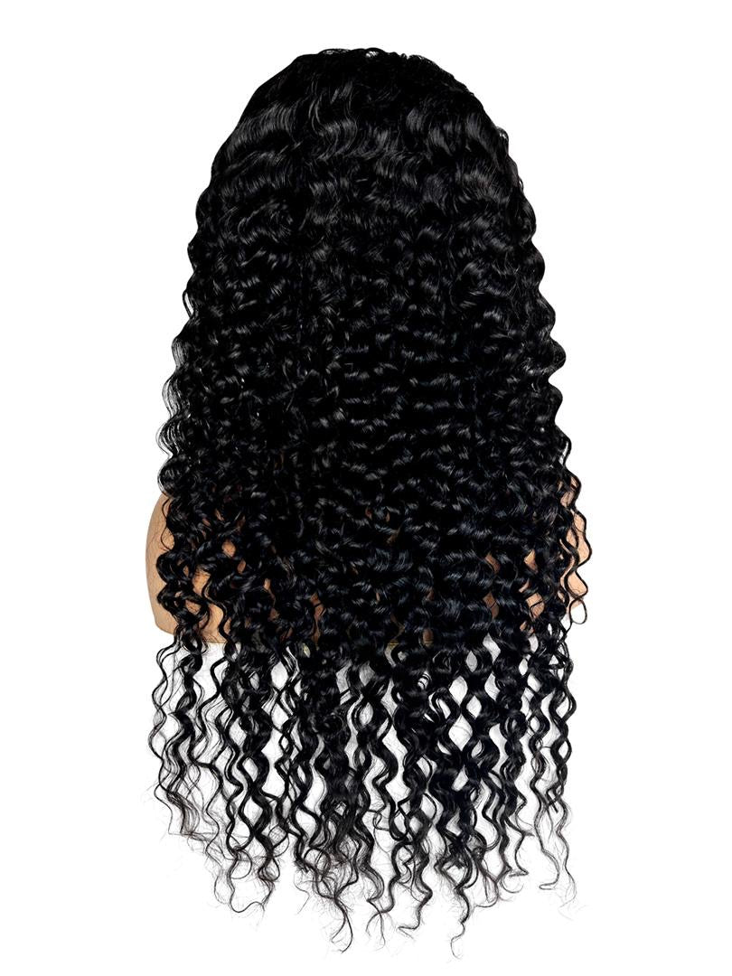 5x5 Lace Front Wig Raw Water Wave Hair