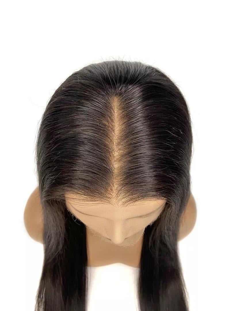 5x5 Lace Front Wig Raw Straight Hair