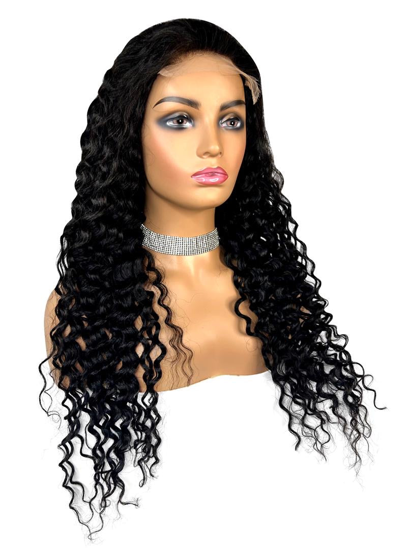 5x5 Lace Front Wig Raw Water Wave Hair