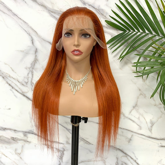 Ginger/Orange Lace Front Wigs 13x4