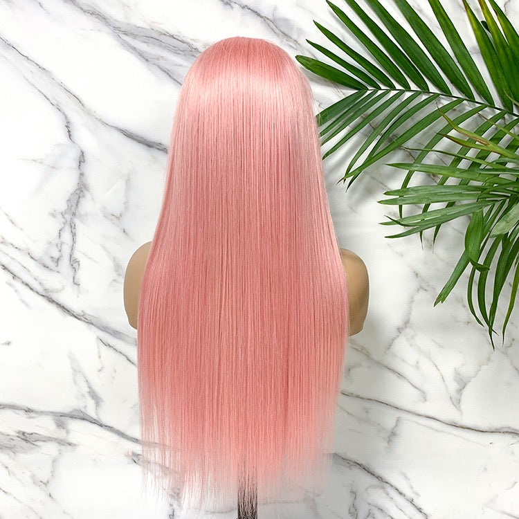 Pink Lace Front Wig (13x4)