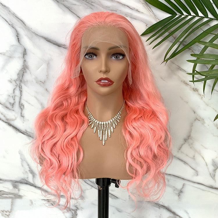 Pink Lace Front Wig (13x4)