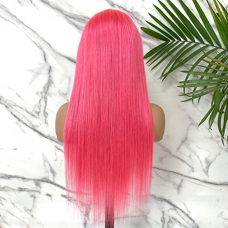 Pink Lace Front Wig (13x4)