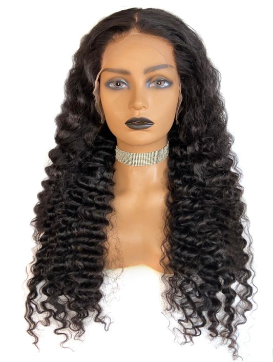 13x4 Lace Front Wig Raw Deep Wave Hair